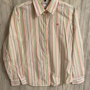 Lilly Pulitzer Button Down Top SZ 10 🌸🌸